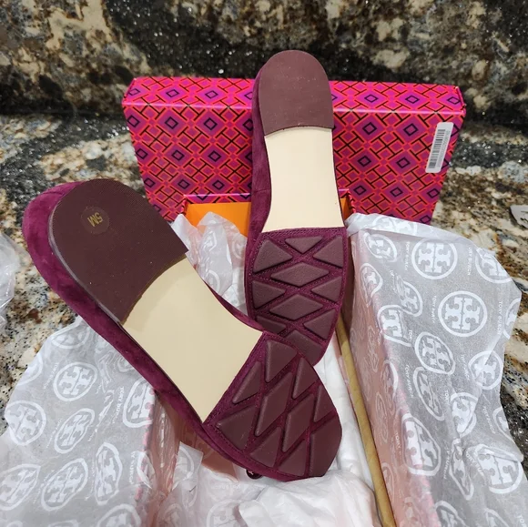 Laila Driver Tory Burch Pink Ballet Flats Tory Burch Shoes Tory